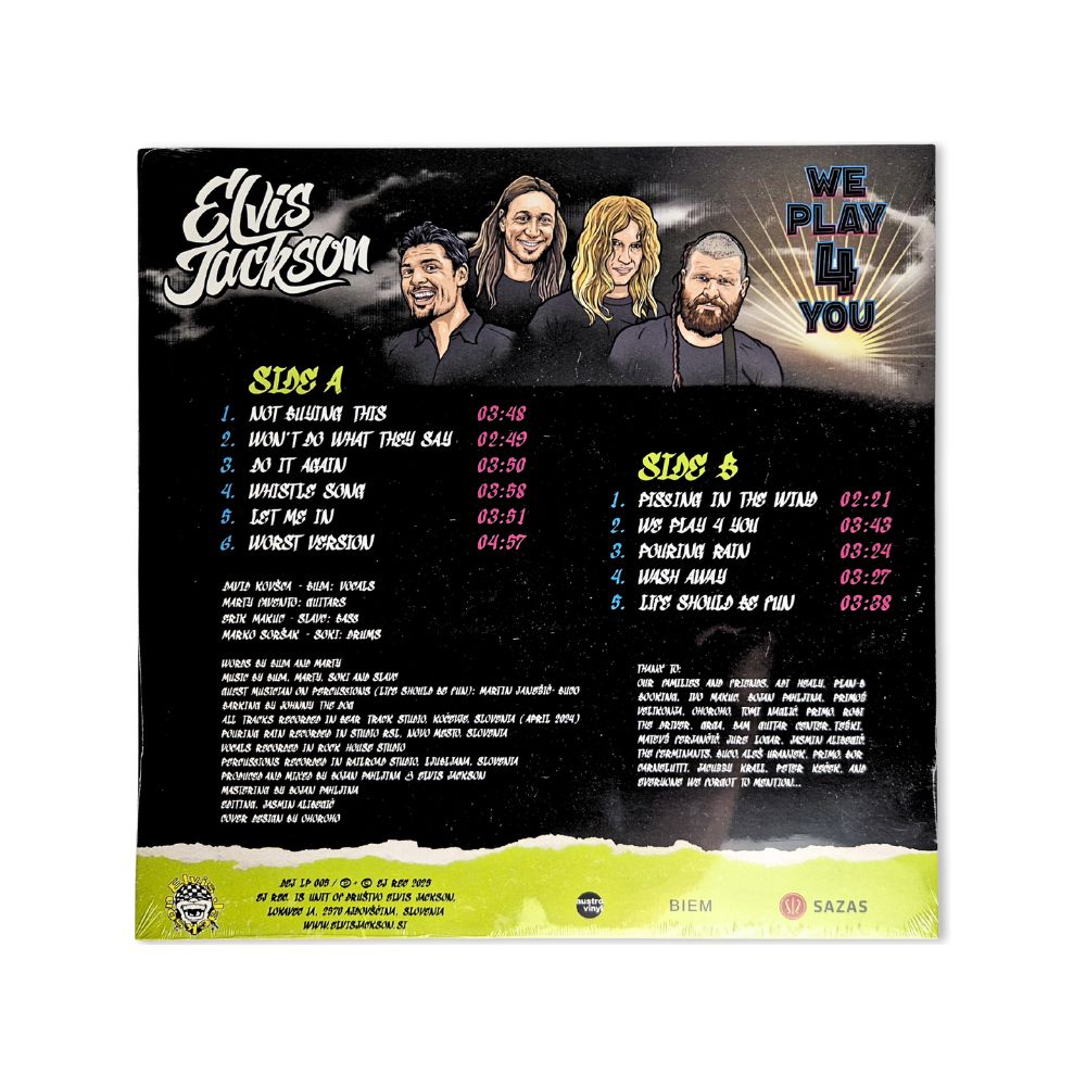 Nov album: WE PLAY 4 YOU (CD)