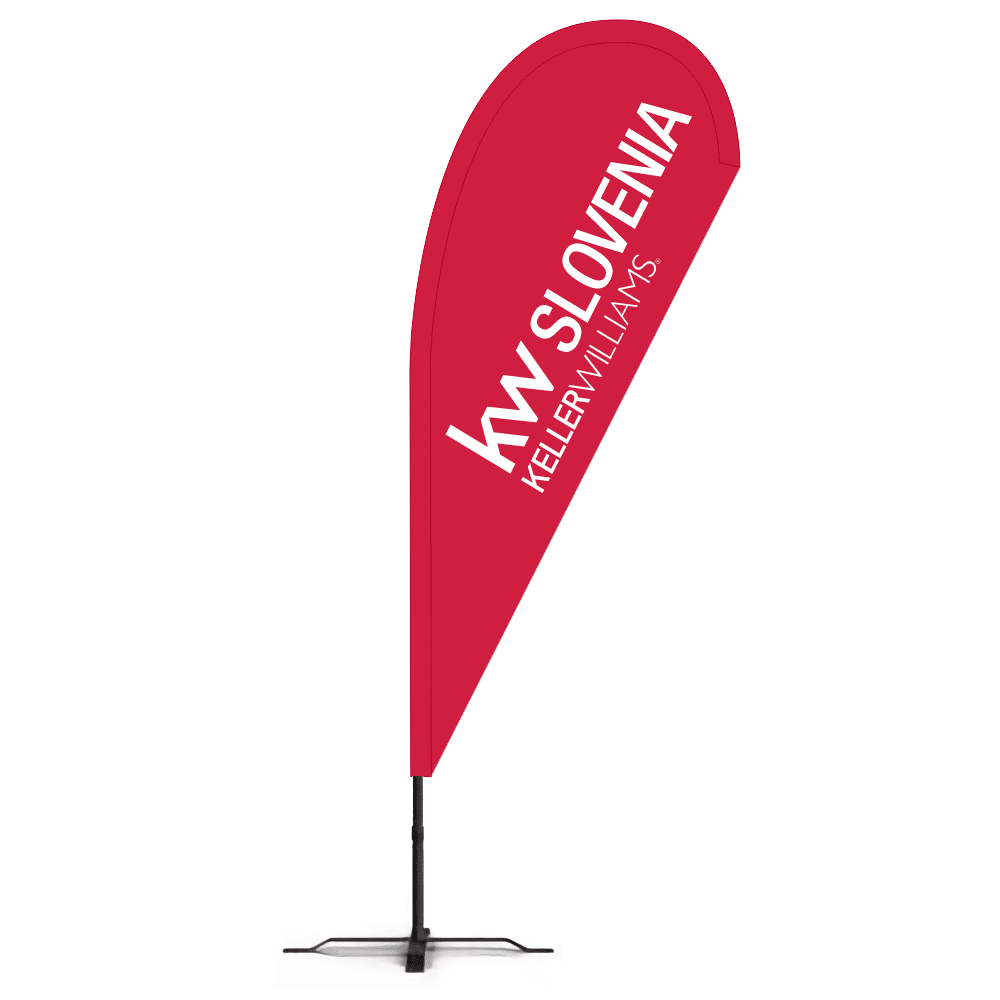 Promocijska zastava 215 cm - Beach flag