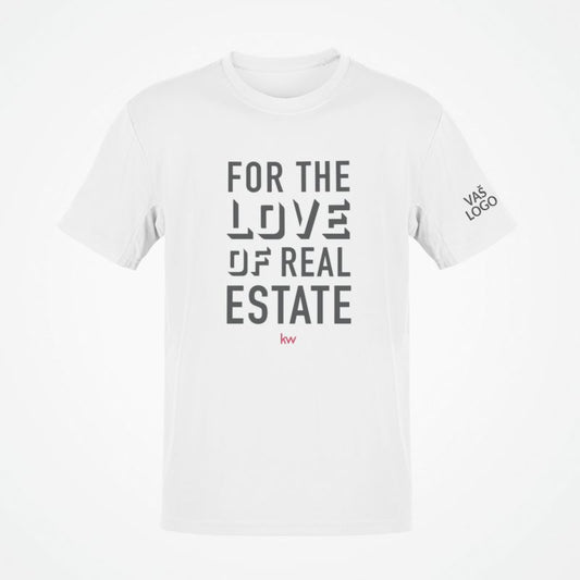 FOR THE LOVE OF REAL ESTATE - Majica s kratkimi rokavi (bela)