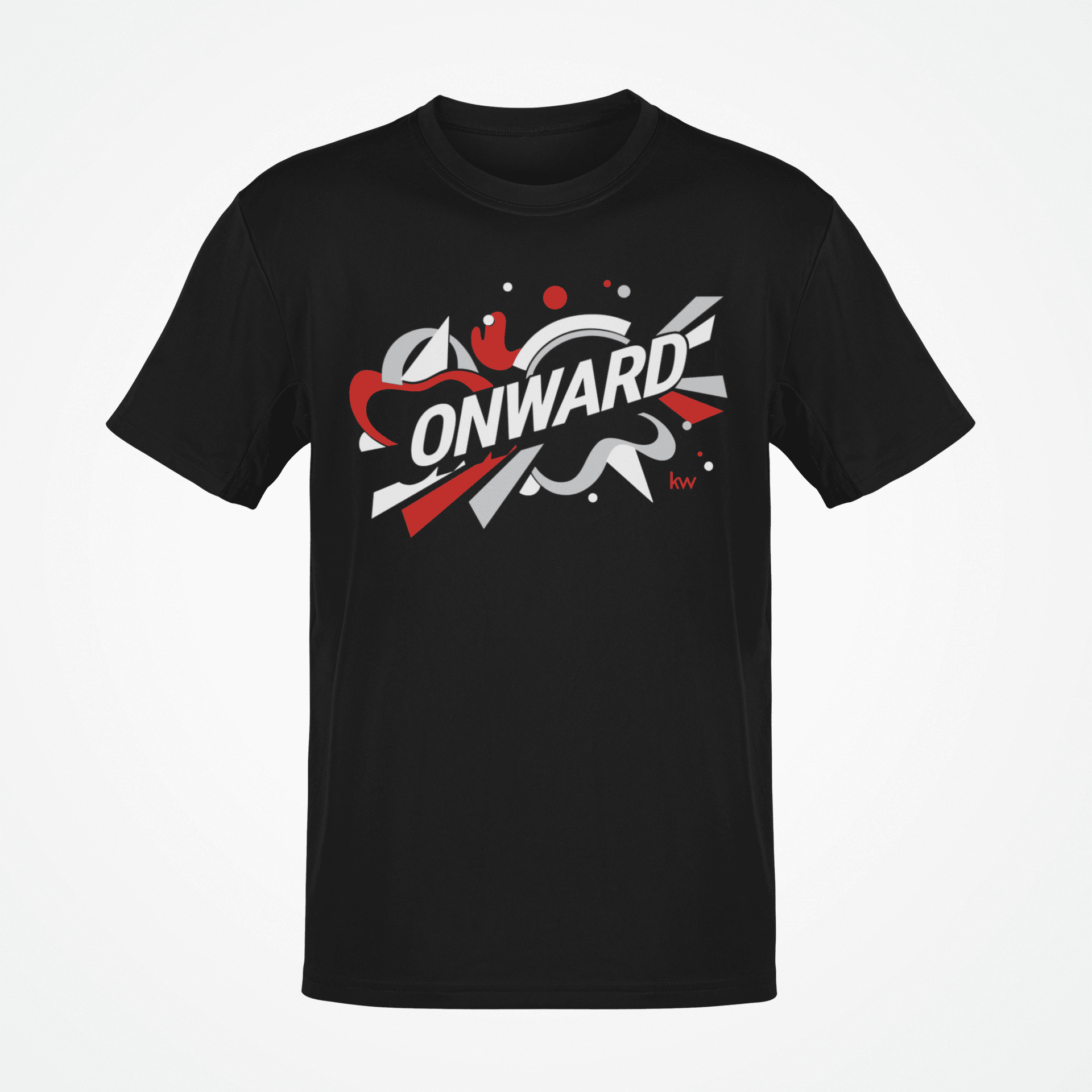 ONWARD - Majica s kratkimi rokavi (črna)